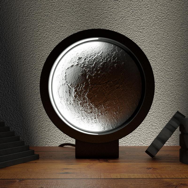 Eclipse - 50th anniversary lamp for "The Dark Side of The Moon" album by Pink Floyd