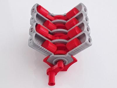 V8 Engine model