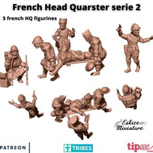 French head quarter 2 - 28mm