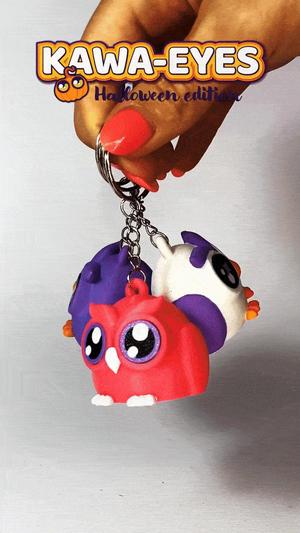 Kawa-eyes Owl 🦉🎃 Keychain & Fidget!