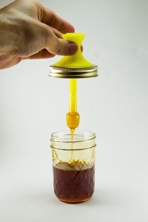 Honey Dipper with Lid