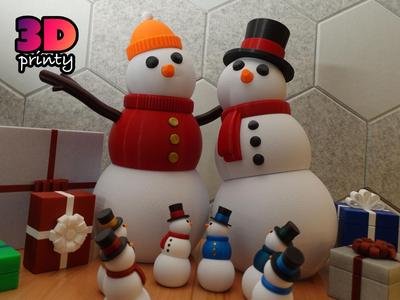 Giant Snowman Fidget