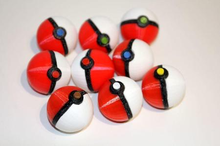 Pokemon Ball - easy to print and build