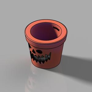 maceta halloween - no soportes
