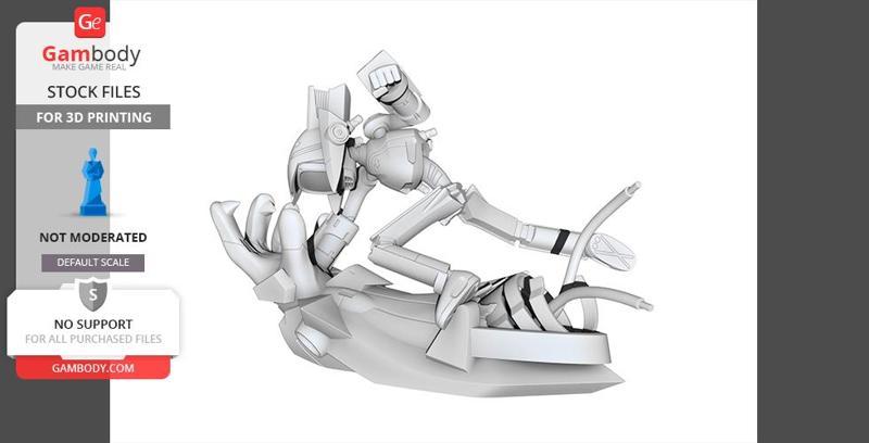 Canti 3D Printing Figurine in Diorama