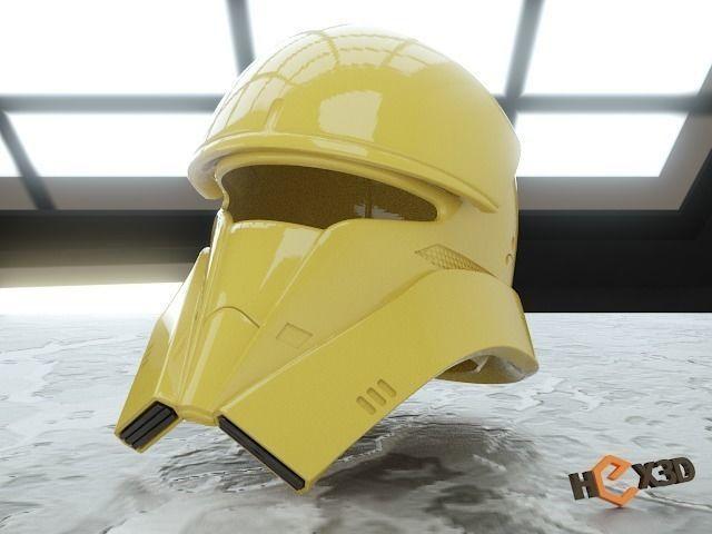 3D Printable Tank Trooper Helmet