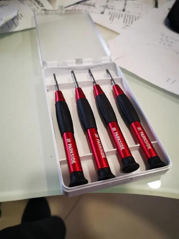 Parkside Precision 4 screwdriver Box   