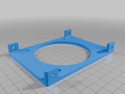 80mm Fan Register Adapter