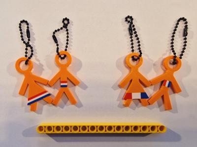 WRO figure keychain