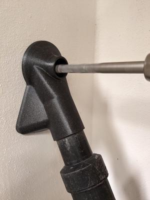 Stick-On Dust Sucker: a hands-free dust removal system for impact drilling