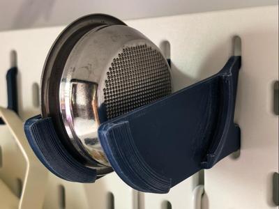 IKEA Pegboard - Powder Bowl Holder
