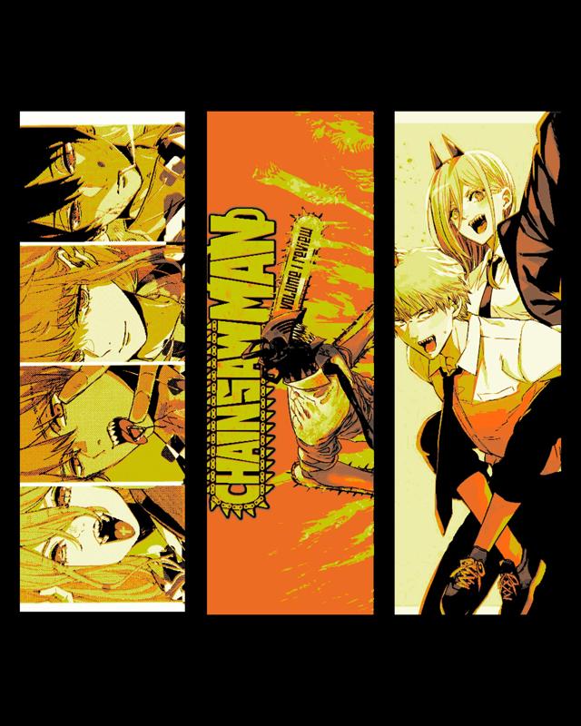 Fan Art Manga Special - Chainsawman  set of Bookmarks