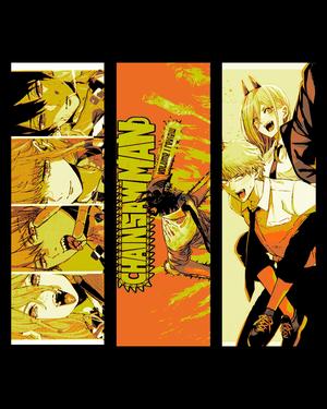 Fan Art Manga Special - Chainsawman  set of Bookmarks