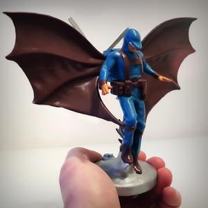 STEAMPUNK HEROS. FLYING POLICER.
