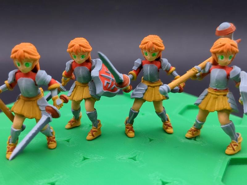 JRPG Warriors Miniatures Bundle 2