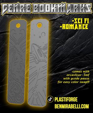 Genre Bookmarks: Romance and Science Fiction