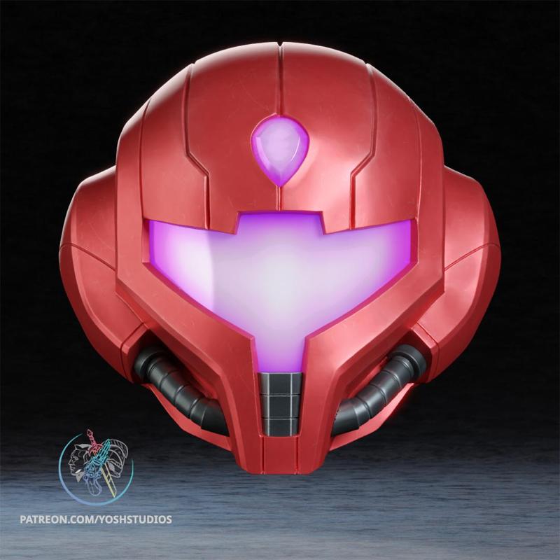 Samus Beyond 4 Helmet 3D Printer STL File