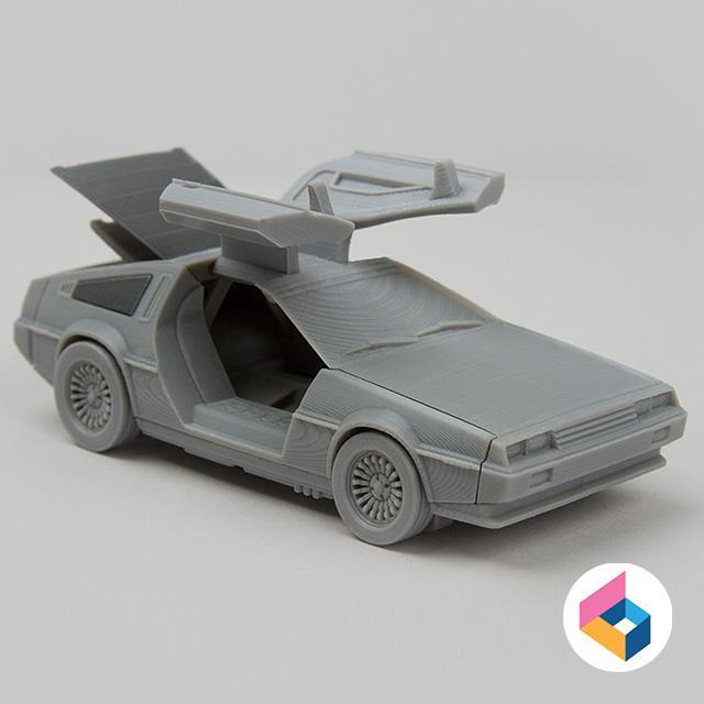 Foldable car Delorean