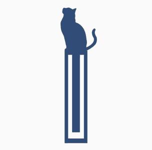 Cat Paperclip Bookmark 1.stl