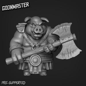 Pig Man - Axe Pig