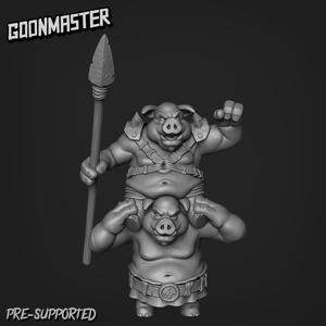 Pig Man - Piggy back pigs