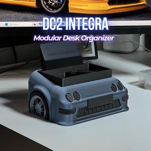 Integra-Inspired Desk Organizer Set | Modular + MagSafe Ready