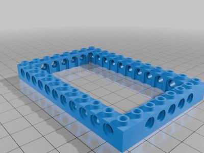 lego style Technic substitute  part 32532