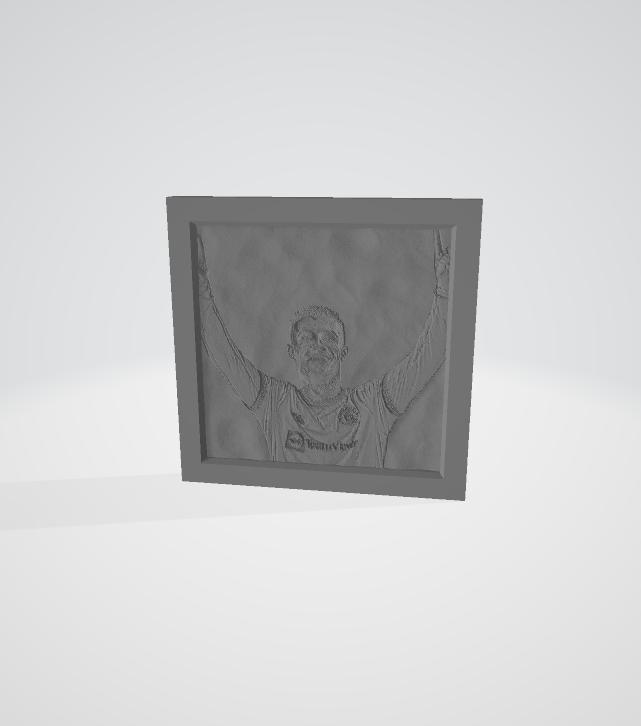 Cristiano Ronaldo Lithophane Framed Artwork - World Cup