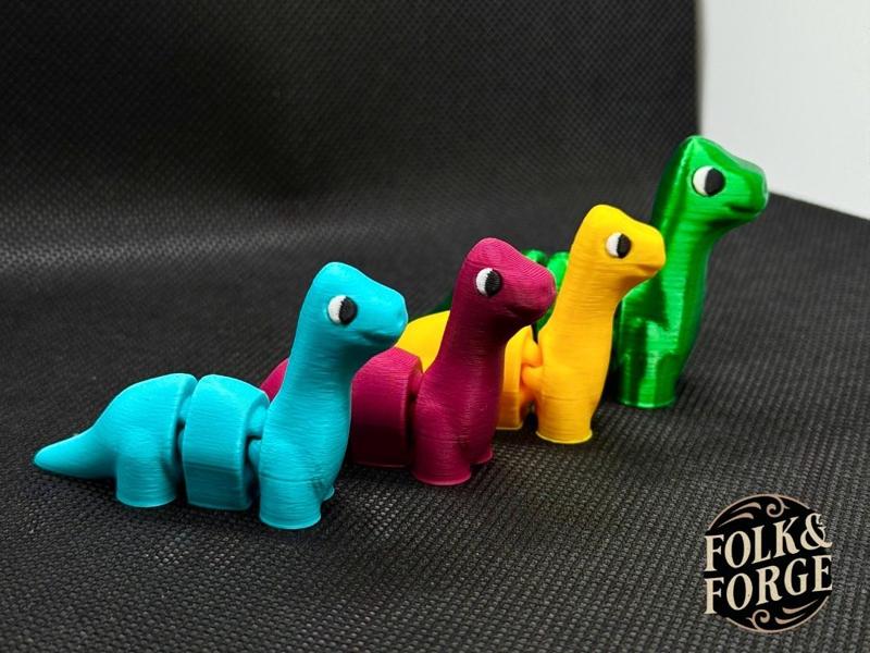 Little Longneck Fidget Dinosaur