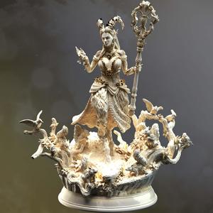 Fey-touched Faun Goddess - Renmaeth
