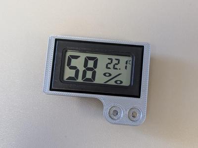 Rectangular hydrometer holder for Bambu Lab X1