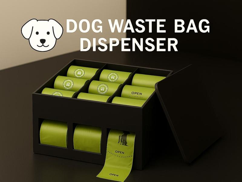 Dog Waste Bag Roll Dispenser