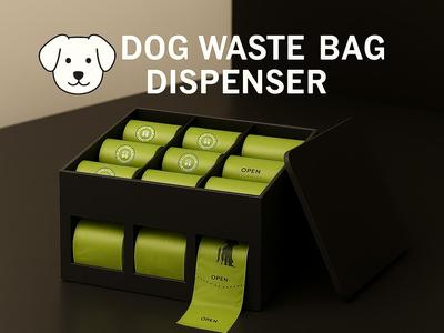 Dog Waste Bag Roll Dispenser