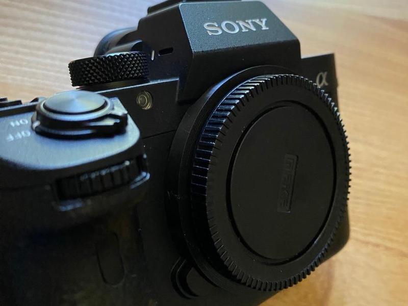 Sony A7 III / A7M3 Camera Orange Ring Cover Cap