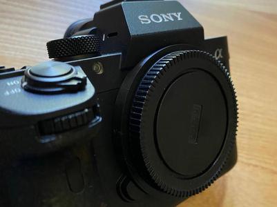 Sony A7 III / A7M3 Camera Orange Ring Cover Cap