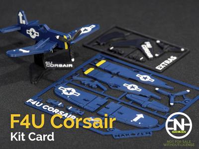 F4U Corsair Kit Card