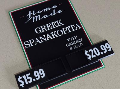 Customisable Price/Display Signs Deli-Retail $