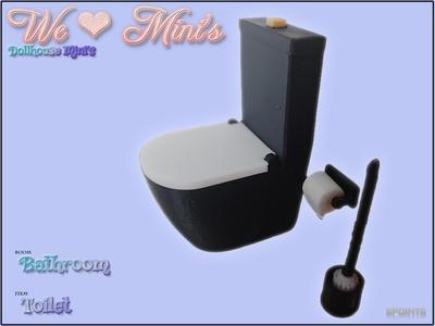 Dollhouse - Toilet 1:18 1:12