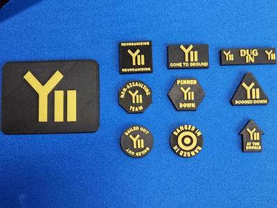 9th Panzer Division Flames of War Tokens