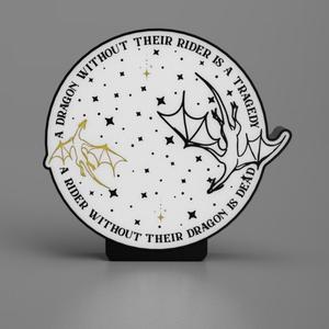 Dragon Rider Light Box