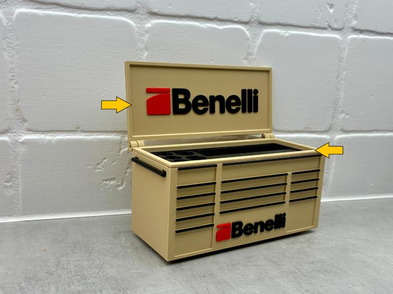 Lid - Benelli inspired toolbox desk organizer pen