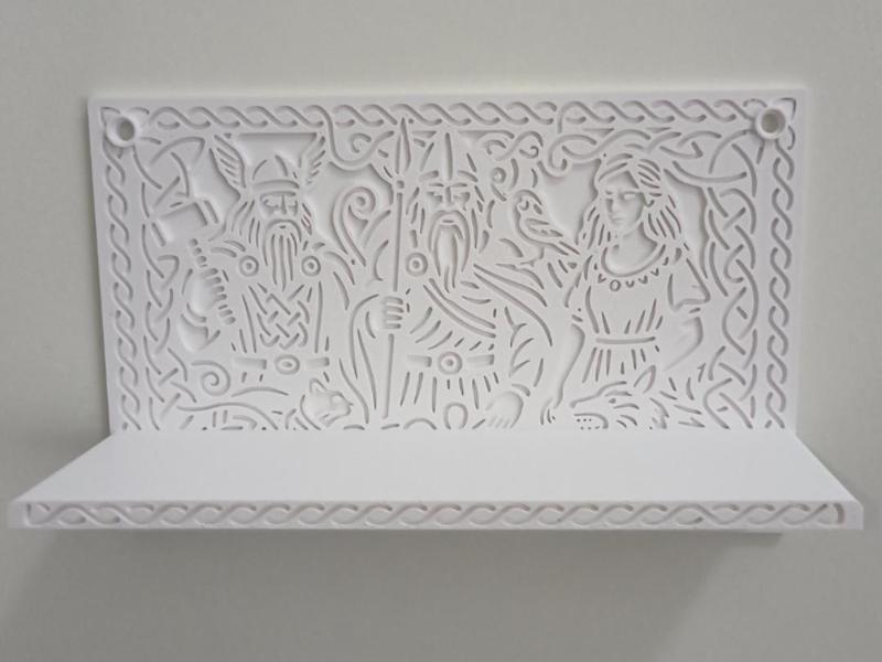 Viking Shelf – Featuring Thor, Odin & Freyja