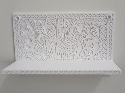 Viking Shelf – Featuring Thor, Odin & Freyja
