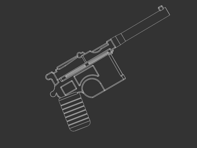 TacticalBrick C96 Mauser 