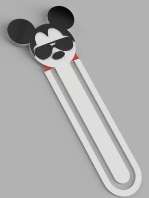 Mickey Bookmark / Marcapáginas Mickey