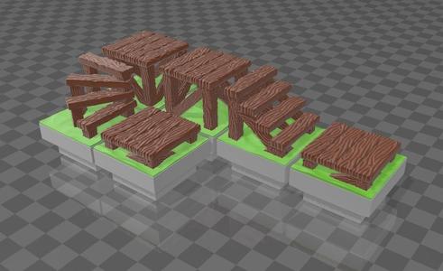 Basic Dead Jungle Boardwalk 01 (Dungeon Blocks Compatible)