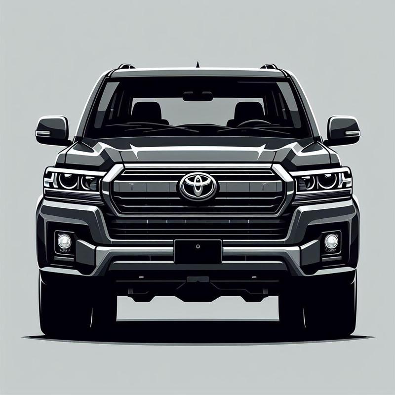 Toyota Landcruiser - Hueforge