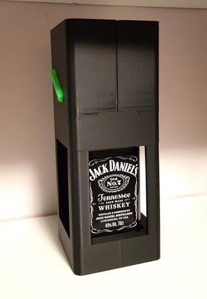 whiskey liquor holder jack daniel's