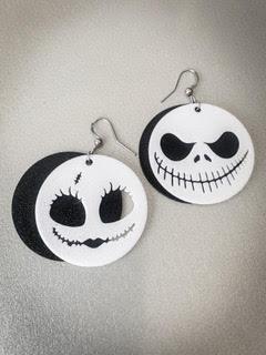Jack Skellington earrings