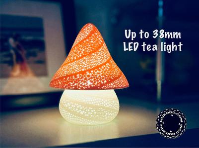 Pointy Mushroom Lamp